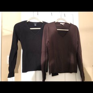 Black & Brown sweaters vneck